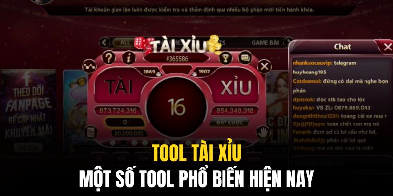 Những tool Tài Xỉu 77win phổ biến