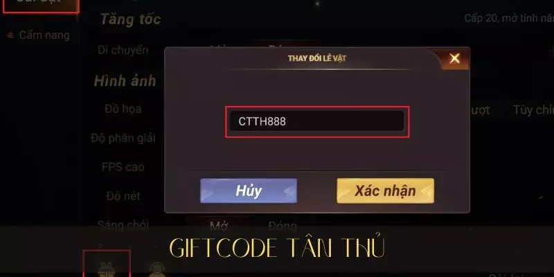 Lưu ý khi nhập mã